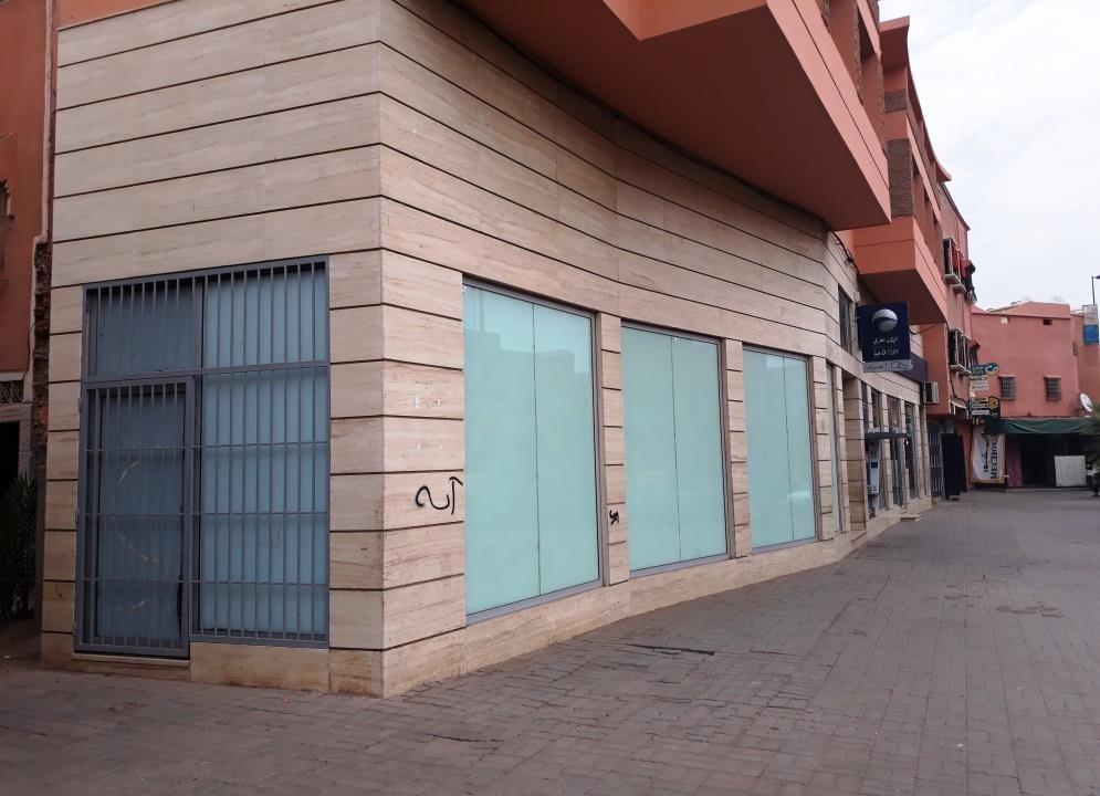 Superbe magasin bénéficiant d’un emplacement Premium / Sidi Youssef Ben Ali / Marrakech
