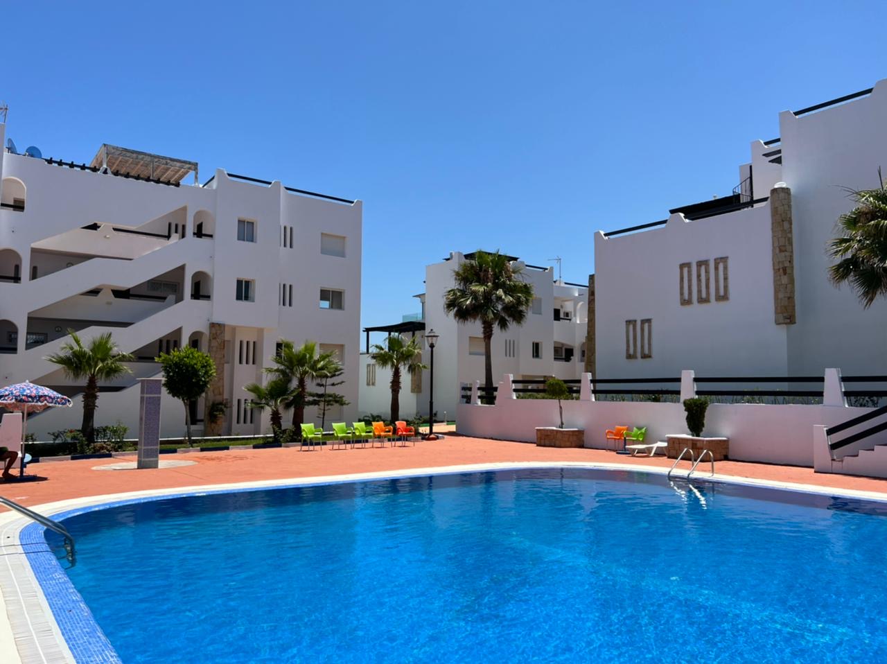 Appartement à vendre de 140 m² avec vue sur mer à Fnideq/ Alcudia Smir